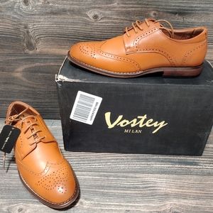 Vostey Milan Men's Shoes  Size 7 Color Brown